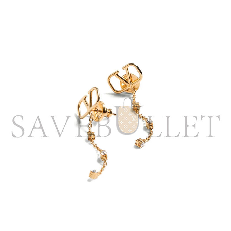 VALENTINO GARAVANI MINI VLOGO SIGNATURE EARRINGS 